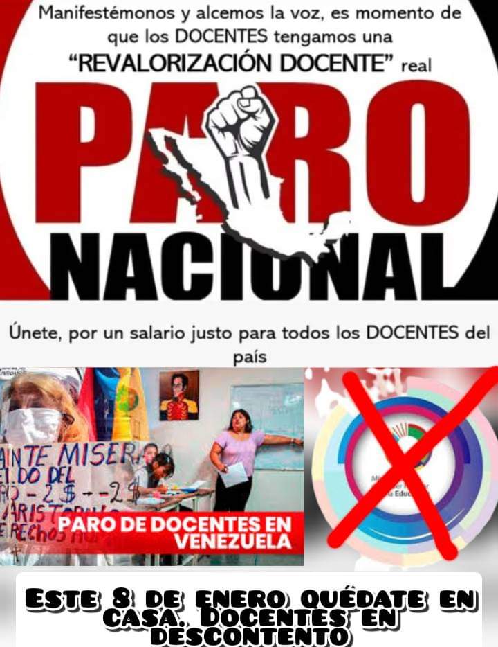 JOSEFMARCANO's tweet photo. Trabajador Educativo quedate en tú casa el #08E https://t.co/i0Gyn1Xpd3