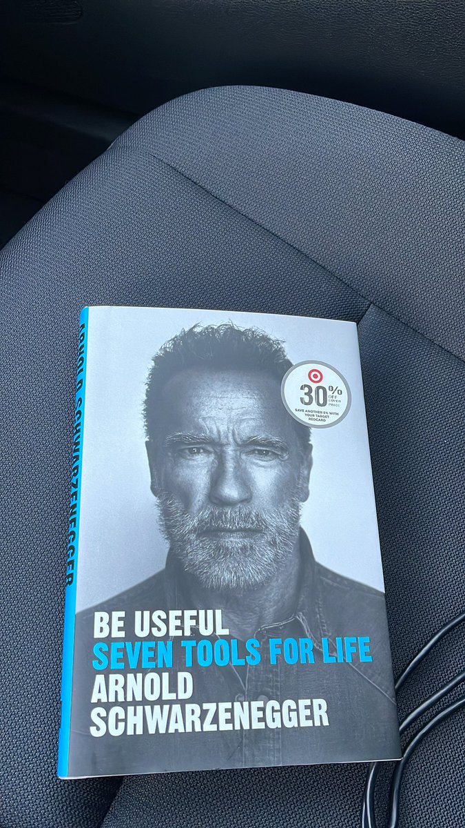 el_slickdevil's tweet photo. Heading straight home to read this @Schwarzenegger https://t.co/PtmTvJBci4