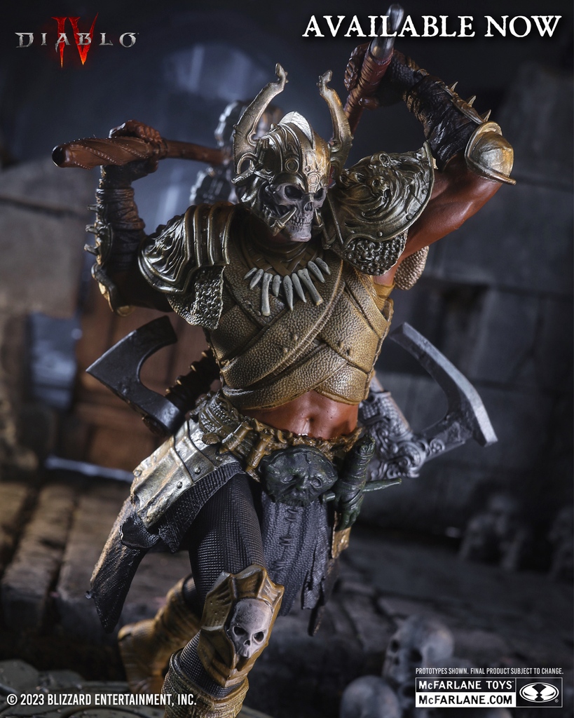 Upheaval Barbarian (Rare) from Diablo IV is available NOW at select retailers! ➡️ bit.ly/BarbarianRare-… Have you found the Epic or Common Barbarians? #McFarlaneToys #Blizzard #DiabloIV #Diablo @Diablo @Blizzard_Ent