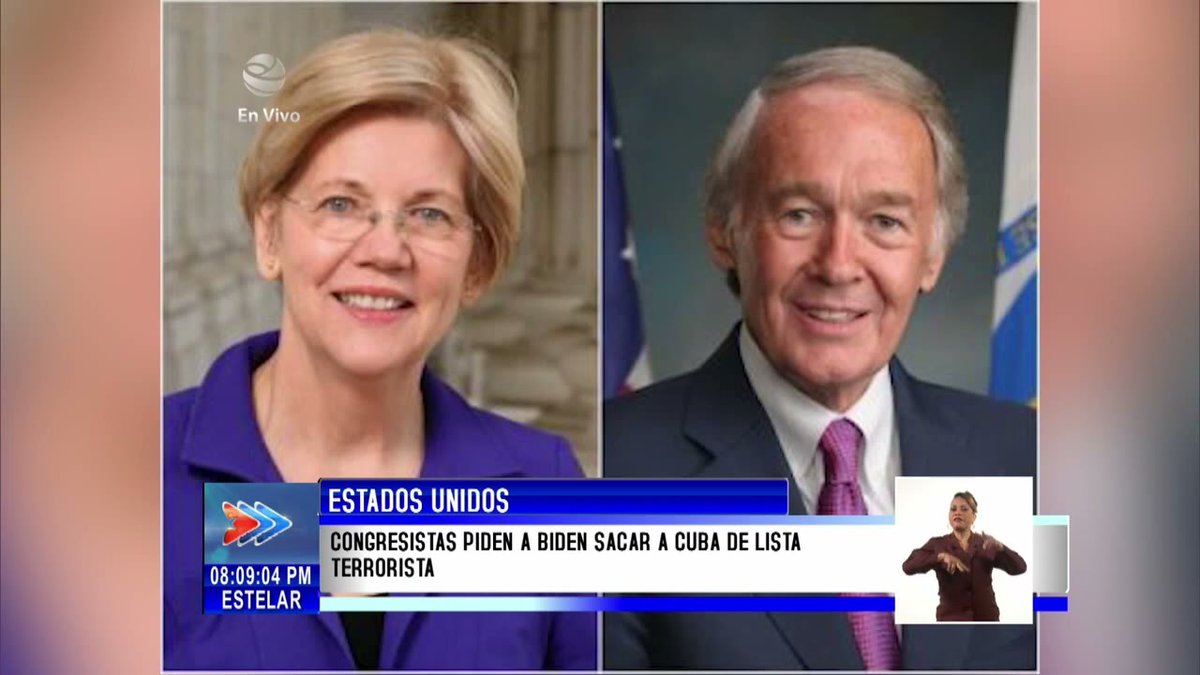 Congresistas demócratas de Massachusetts pidieron al presidente estadounidense, Joe Biden, eliminar a Cuba de la lista de patrocinadores del terrorismo,
<a href="/Embajador_Gt/">Embajador de Cuba en Guatemala</a> 
<a href="/MarihetaR/">Mariheta Cutiño Rodriguez</a> 
#CubaNoEstaSola
