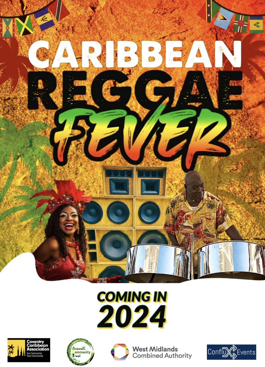 🥳it is official. 

✨Saturday 20th July - join us for our Caribbean Reggae Fever ✨