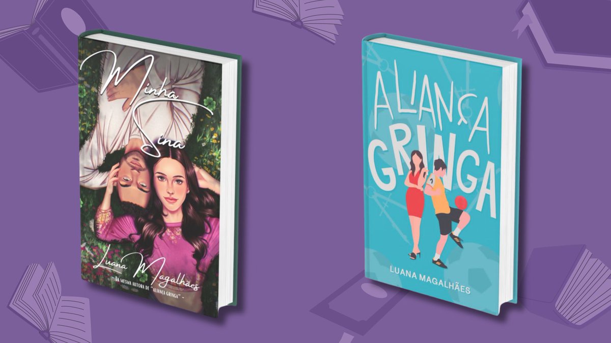 💜SORTEIO DE ANO NOVO💜

🏆: 1 livro fisico de Minha Sina e Aliança Gringa (1 pessoa ganhará os 2 livros)

• Regras:
- Me seguir e seguir <a href="/LuhMagalhaes/">luh Magalhães</a>
- Rt no post (sem citar)

🗓️: Resultado dia 15/01 | Boa sorte✨