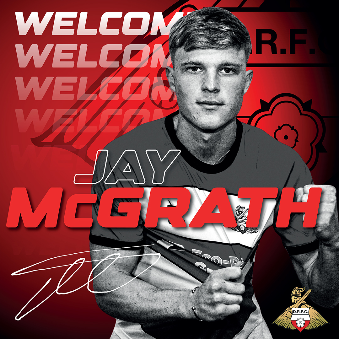drfc_official's tweet photo. ✍️ We are delighted to confirm the signing of defender Jay McGrath on a two-and-a-half year deal

Read more 👇
https://t.co/pmIZ3DDVVB

🔴 #drfc ⚪️ https://t.co/L962Mtvjx2