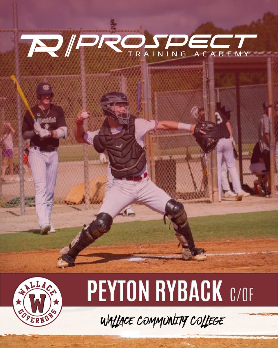 ❗️COMMITMENT ALERT❗️
Congratulations to 2024 C/OF Peyton Ryback of Nathan Hale High School for committing to Wallace Community College!

#CommitmentAlert #KeepPushingForward #PTAWay