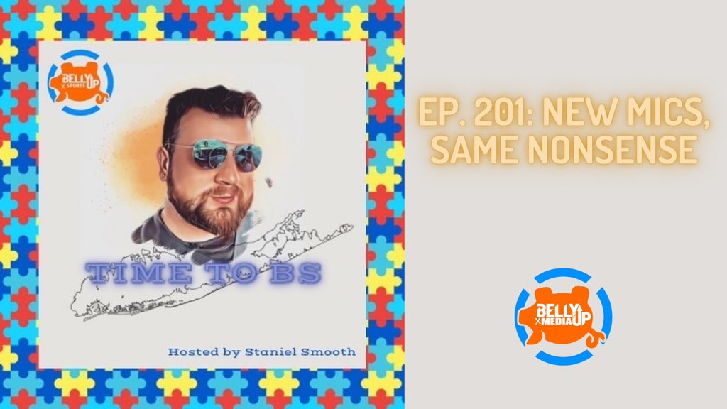 TimetoBSPodcast's tweet photo. 🚨NEW SHOW ALERT🎙️

Episode 201 of Time to BS with @stanielsmooth is available now on YouTube, and Spotify Podcasts!

Spotify: https://t.co/4JrQV7x41n

YouTube: https://t.co/Gssr0LghUq

#TimetoBS @BellyUpSports @BellyUpMedia https://t.co/r3ZHPtKgDn