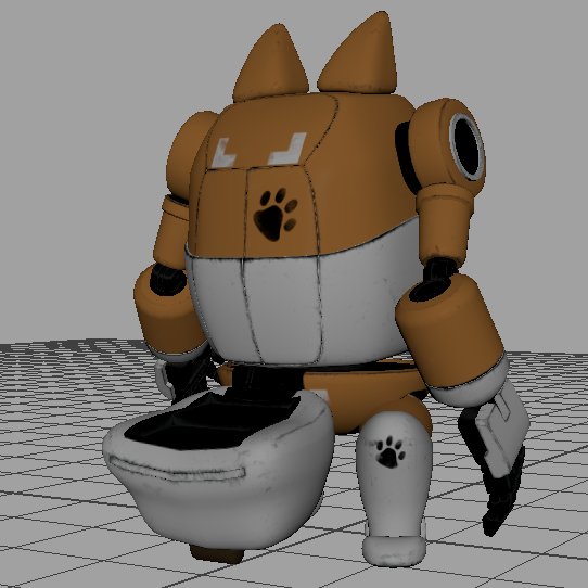 hara_CG's tweet photo. お久しぶりです、今年もよろしくお願いします

これは課題用に作ってる犬ロボット

降着機構がお気に入り https://t.co/d9OVALgwwt