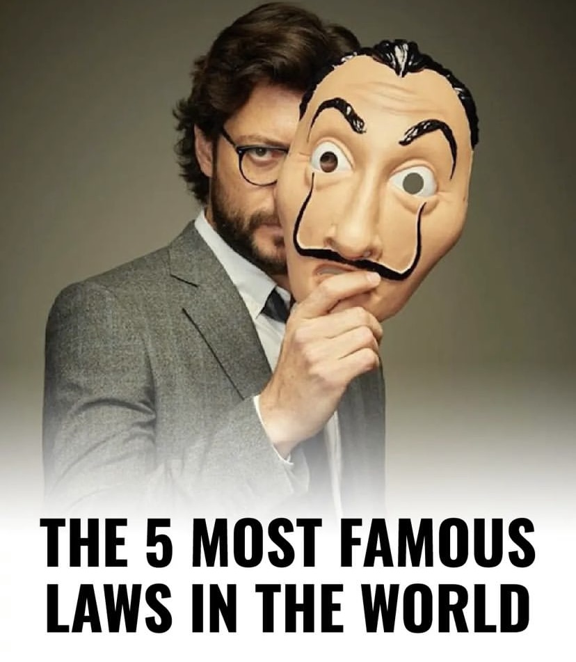 The 5 MOST Famous Laws In The World: -Thread-