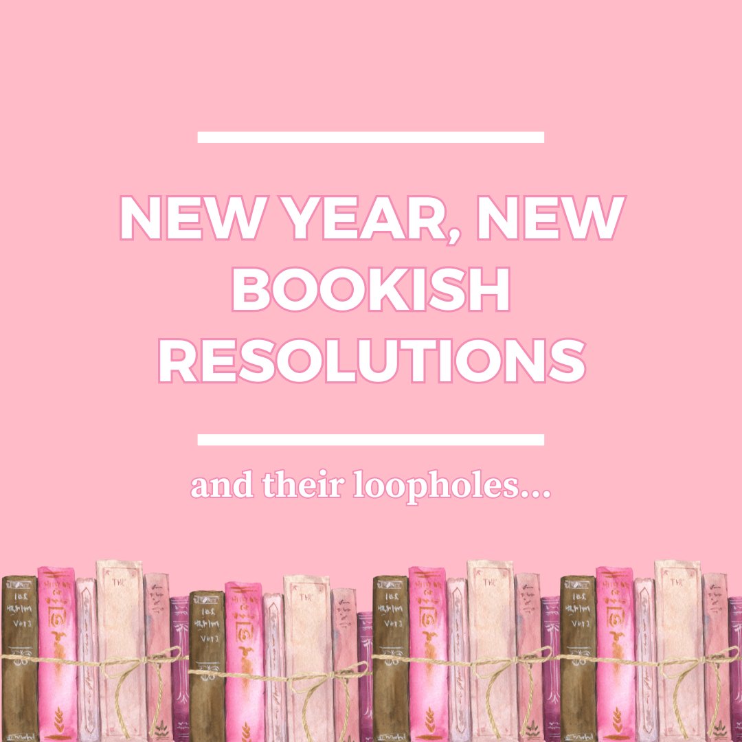 ChocLituk's tweet image. Have you set any bookish resolutions? And if so, do you have any sneaky loopholes yet? 👀

Here are some of ours!

#choclit #bookishresolutions #readerthings #romancebooks #romancebookreader