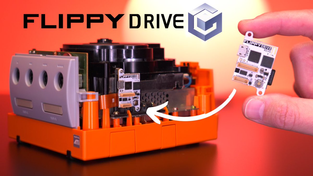 machonachomedia's tweet photo. NEW Video will Premier today at 11am EST showcasing the new Flippy Drive Optical Drive Emulator for the GameCube from @ChrisPVille and @trevorrudolph!  

VIDEO LINK 👉 https://t.co/QQAXXZ3Bn4

Huge thank you to @PCBWayOfficial and @SGirl0311 for sponsoring this video! https://t.co/Vc2GNmXwB1