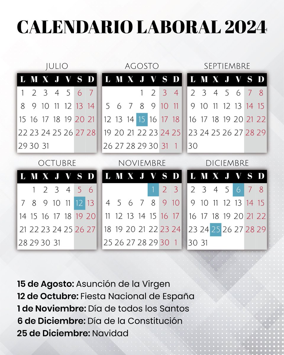 sinergicoglobal's tweet photo. 📆 Calendario laboral para este 2024

👨🏻‍💼 Ponte en contacto con nosotros y te asesoraremos:

✉️ Info@sinergicoglobal.com
☎ +34 689 027 494

#calendario #laboral #info #sinergico #sinergicoglobalconsulting https://t.co/d4qc1NdqPo