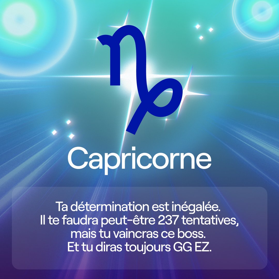 TwitchFR's tweet photo. ♑️ https://t.co/1wiujeptlE