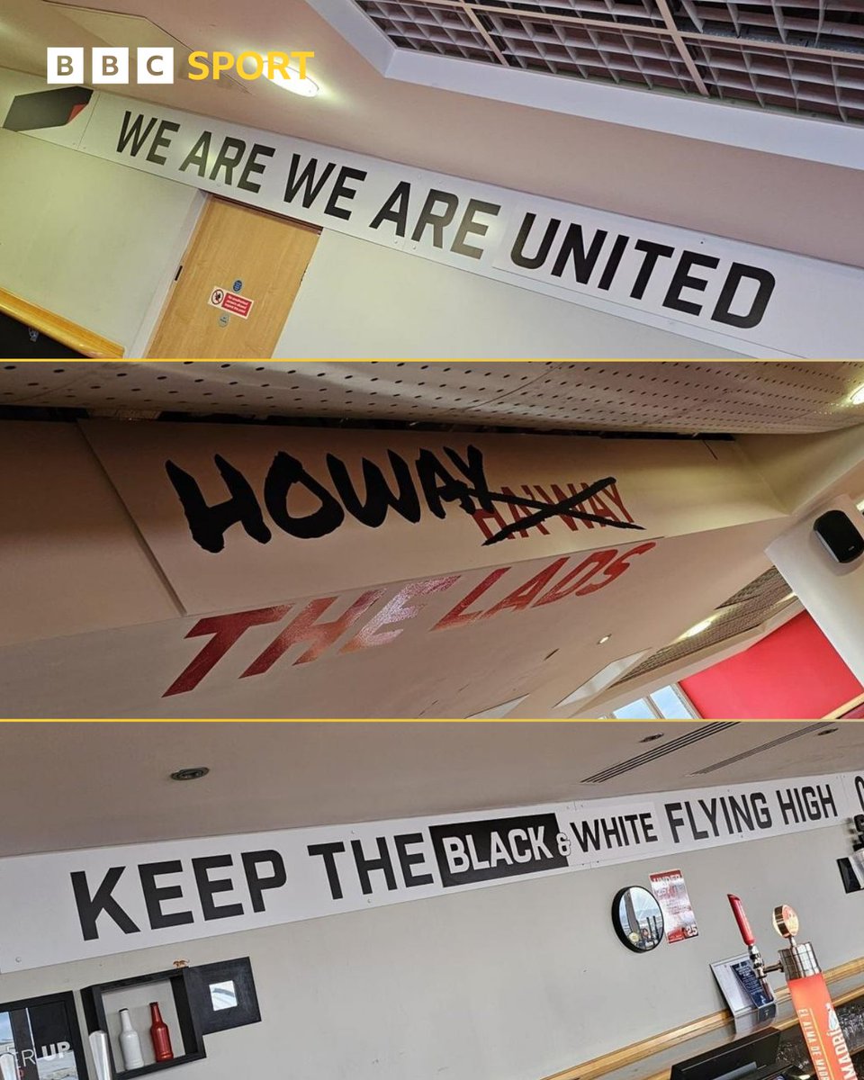 bbcnewcastle's tweet photo. "Howay" in lads... 

Sunderland are making their away fans feel at home 🍻

#SAFC #NUFC https://t.co/6Tch4yej6B https://t.co/oazsm9nG3b