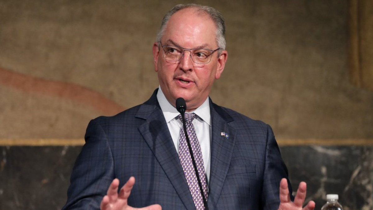 WBRZ's tweet photo. Soon-to-be former Governor John Bel Edwards will be joining a law firm once his term is over: https://t.co/xl4v4WTJBE https://t.co/Mh3bFta6YA