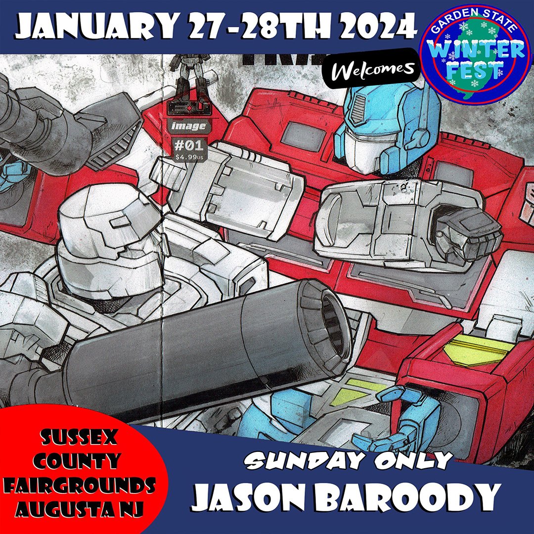 GSCF / WINTERFEST @ Sussex County Fair. I'll be there Sunday the 28th ! gardenstatecomicfest.com/timet…and info. The best show in Jersey! DM me for your pre-con commission requests. #gardenstatecomicfest #comicconvention #comicbookartist #comicbooks #comics #commissionsopen #newjersey