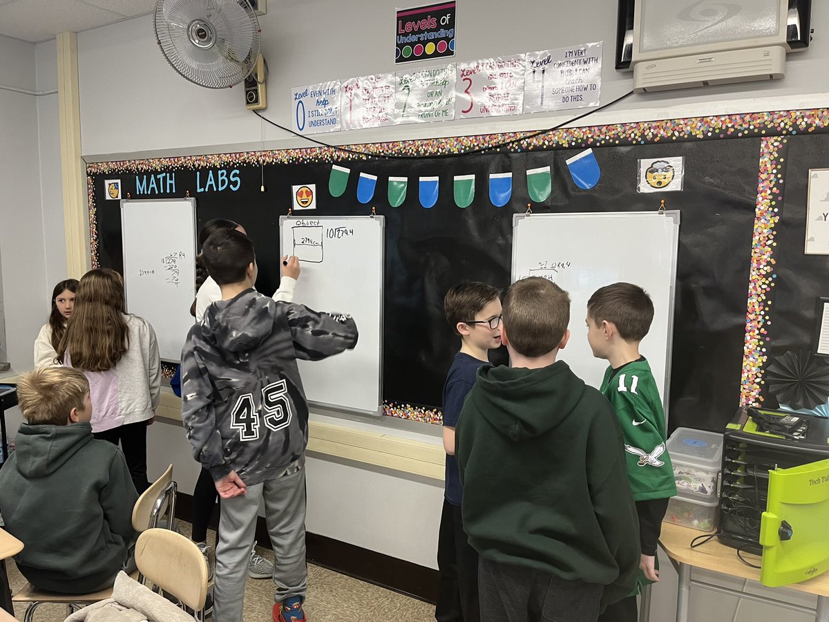Lincroft 5th Grade (@lincroftfab5) on Twitter photo Math Labs in action! Students collaborating and explaining their thinking to each other. <a href="/seibertd94/">Danielle Seibert, EdD</a> @kerrigan_john Math Labs in action! Students collaborating and explaining their thinking to each other. <a href="/seibertd94/">Danielle Seibert, EdD</a> @kerrigan_john