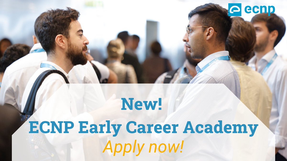 📢 Early Career Scientists! Join the ECNP Early Career Academy (ECA). Enjoy exclusive member benefits, such as unique networking opportunities and active participation in ECNP initiatives. Apply here: ecnp.eu/early-career-a… Deadline: 23 January! #neuroscience #braindisorders