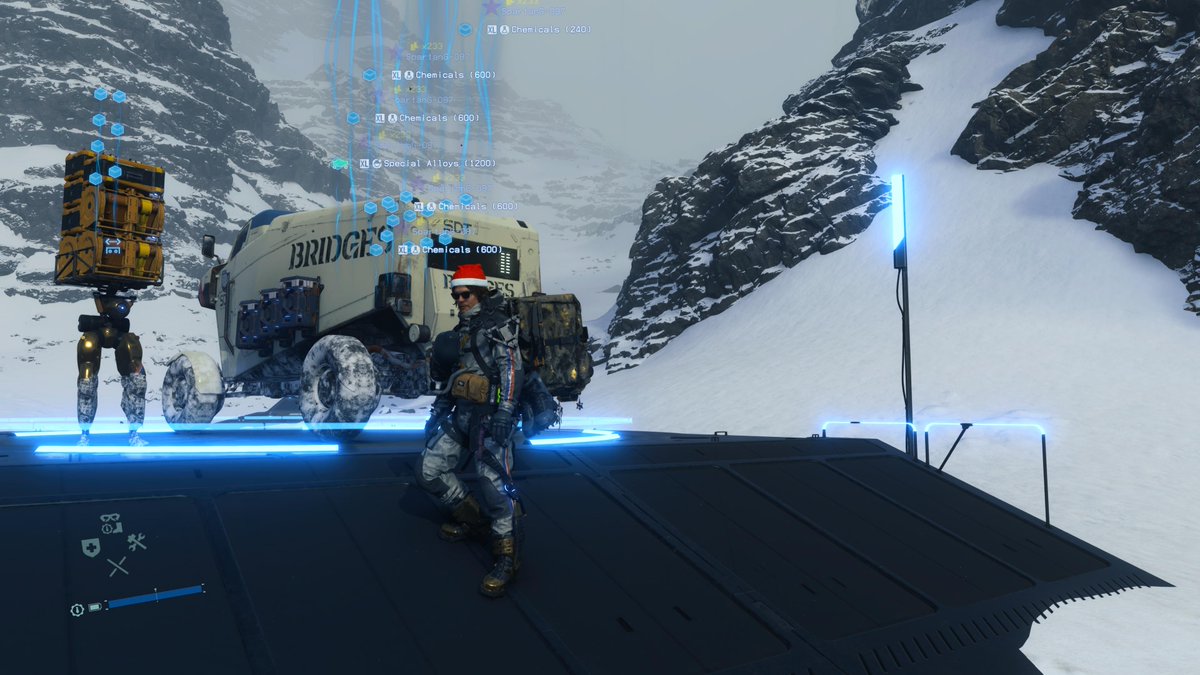 Ah ué le Père Noël il a changé 🎅

📷u/SpartanG087
#DeathStrandingPhotoMode