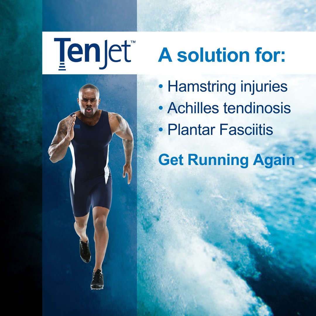 Are you looking to make exercise a priority in the new year, but chronic tendon pain is holding you back? Look into TenJet as a treatment option.  >> hydrocision.com/product/tenjet…

#tenjet #tendonpain #sportsmedicine #running  #footpain #achillestendinitis #plantarfaciitis