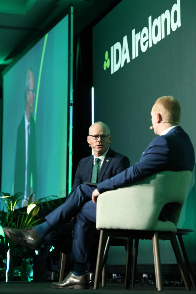 IDAIRELAND's tweet photo. We are delighted to have successfully completed the first day of our 2024 Annual Conference. Hosted by IDA CEO Michael Lohan, the conference provided an opportunity for high-profile thought leaders to discuss #AI, #LifeSciences, #Transformation, #RenewableEnergy and #GreenFuture. https://t.co/Kcb88KZ25H