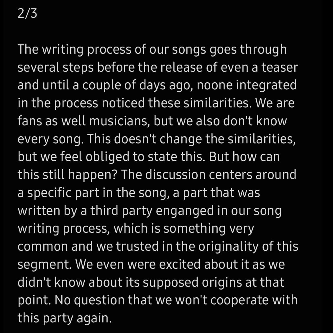 THE DISASTER AREA tweet media