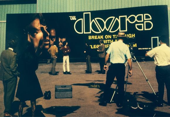 TheDoorsPod's tweet photo. Today in 1967, @TheDoors released their debut album &amp; single “Break On Through (To The Other Side).” To commemorate the occasion, Jac Holzman had the first ever music billboard put up on the Sunset Strip in LA for the world to see. What is your favorite track off the album? https://t.co/v2LDGE9Cvn