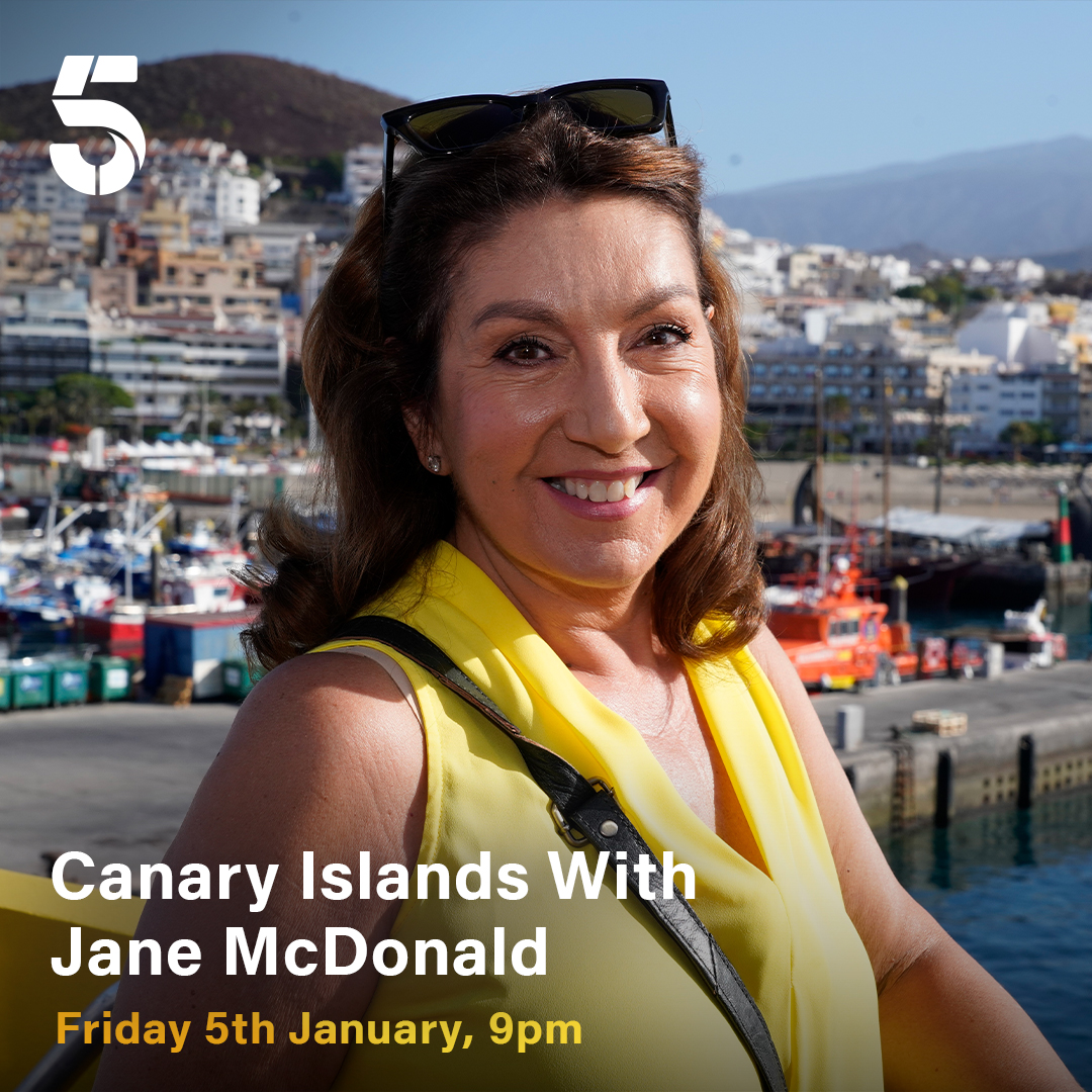 Join Jane in Tenerife, in the first episode of her island-hopping adventure! 🏝️ The Canary Islands With Jane McDonald, tomorrow at 9pm