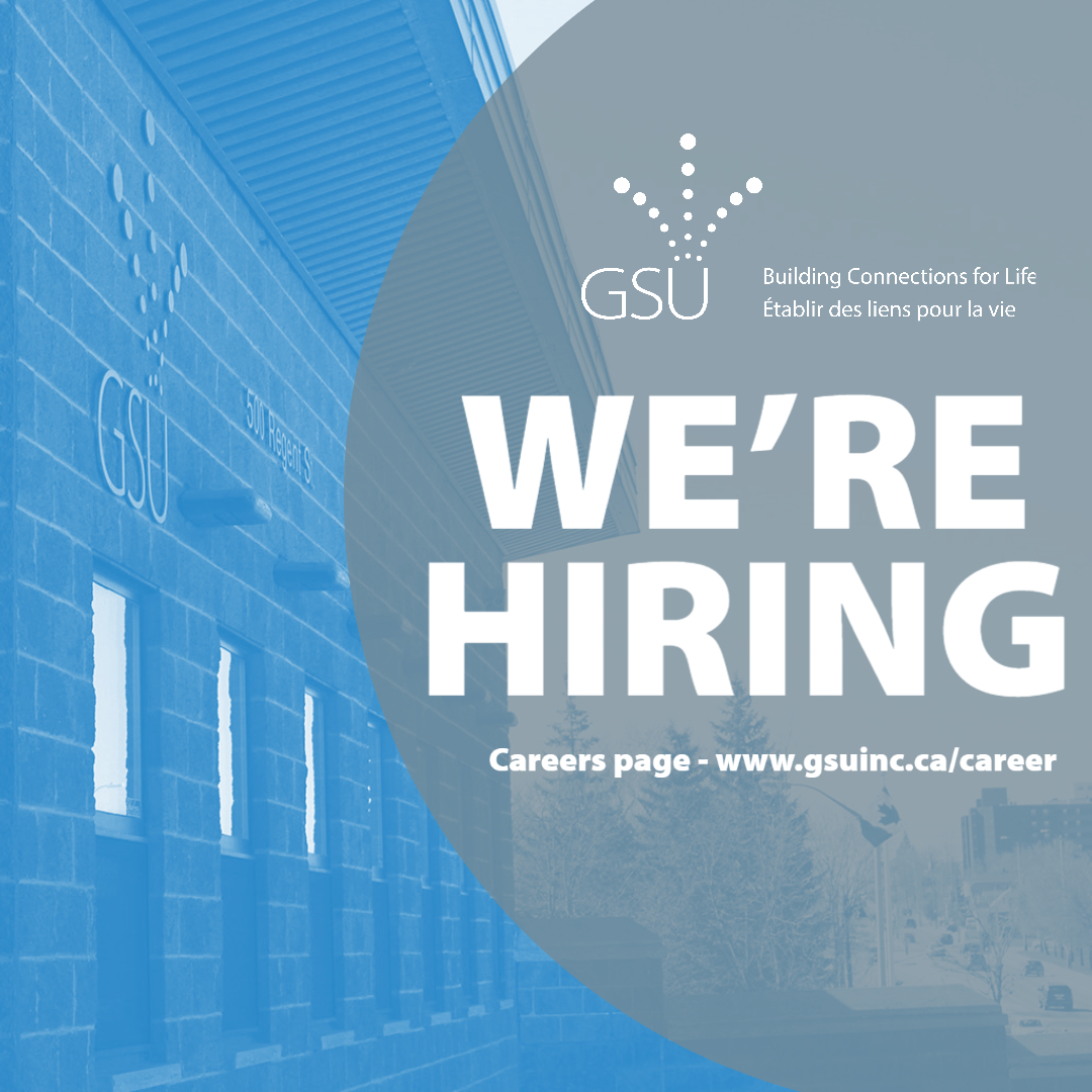 📣Our parent company, GSU, is hiring an Accounting Analyst. Apply here and join our growing team! 
gsuinc.ca/career/
Please share with anyone you think might be interested.
#sudburyon #sudburyjobs
