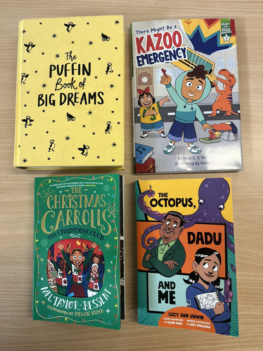 We love new books! We used the money raised in our October Culture Carnival to further develop our offer of books that showcase a range of ethnicities, cultures and authors. Thank you also to the fantastic @MrSunu for donating some books that he has illustrated! 📚 📖