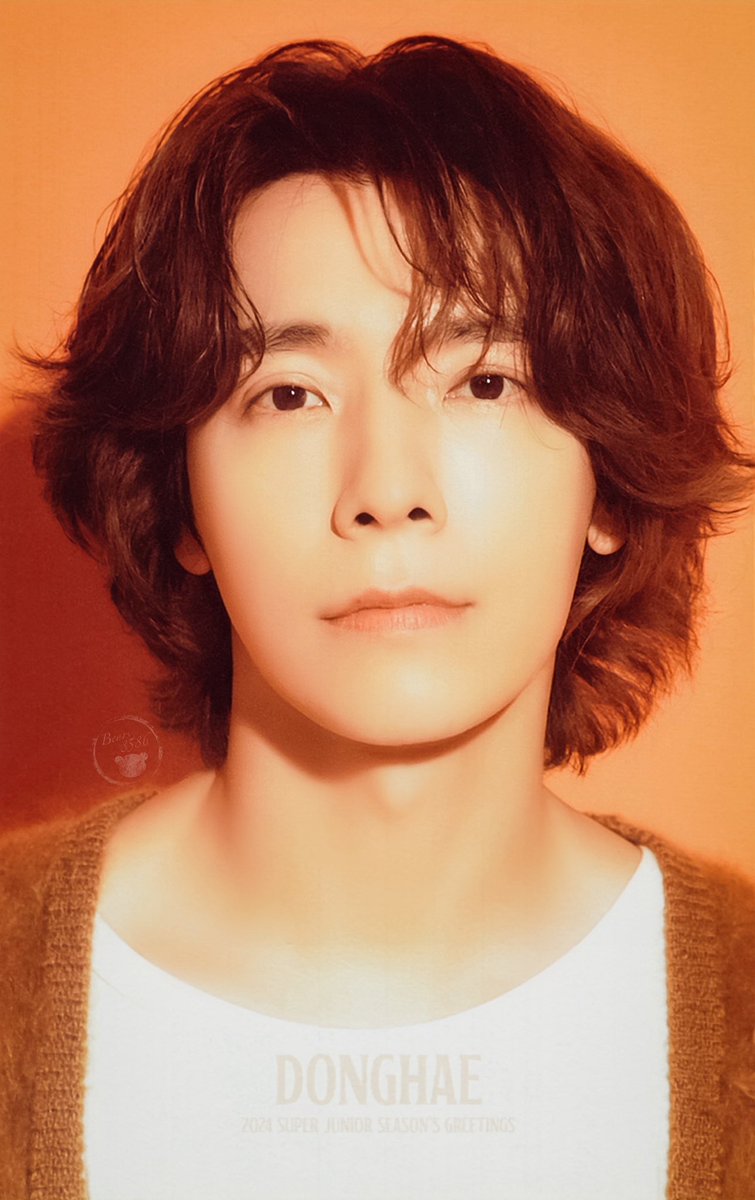 2024 Season Greeting Postcard Scan #SUPERJUNIOR #EUNHYUK #DONGHAE #SIWON  #Ryeowook, image size:755x1200