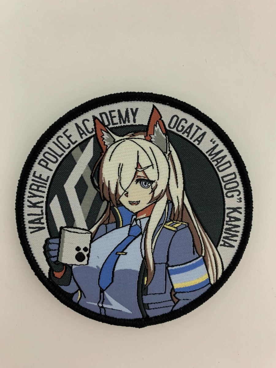 PK_Patchworks's tweet photo. A lot of people have been asking for a Kanna patch, so I'm making one.
They should be in by the end of the month. https://t.co/vKa7B5qQ9B