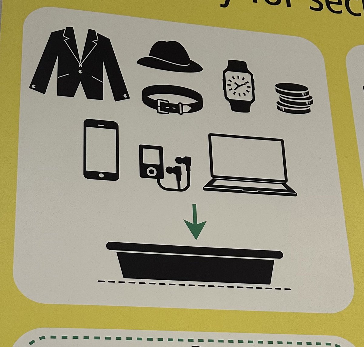 Only in Italy would airport security remind you to remove your tuxedo jacket and fedora 🤌