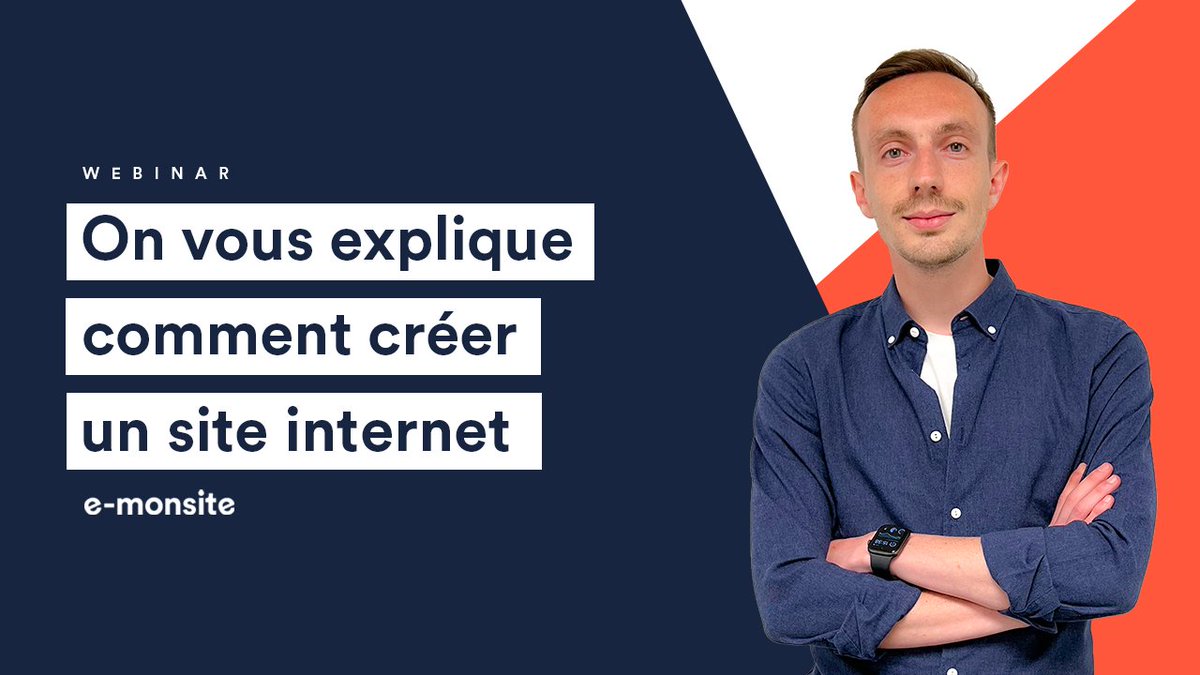 Qui dit nouvelle année, dit reprise des webinars 🙌

Rejoignez Clément ce mercredi 3 janvier à 18h qui vous livre ses secrets et astuces pour créer un site professionnel facilement.

Pour réserver votre place : app.madate.fr/e-monsite/webi…
