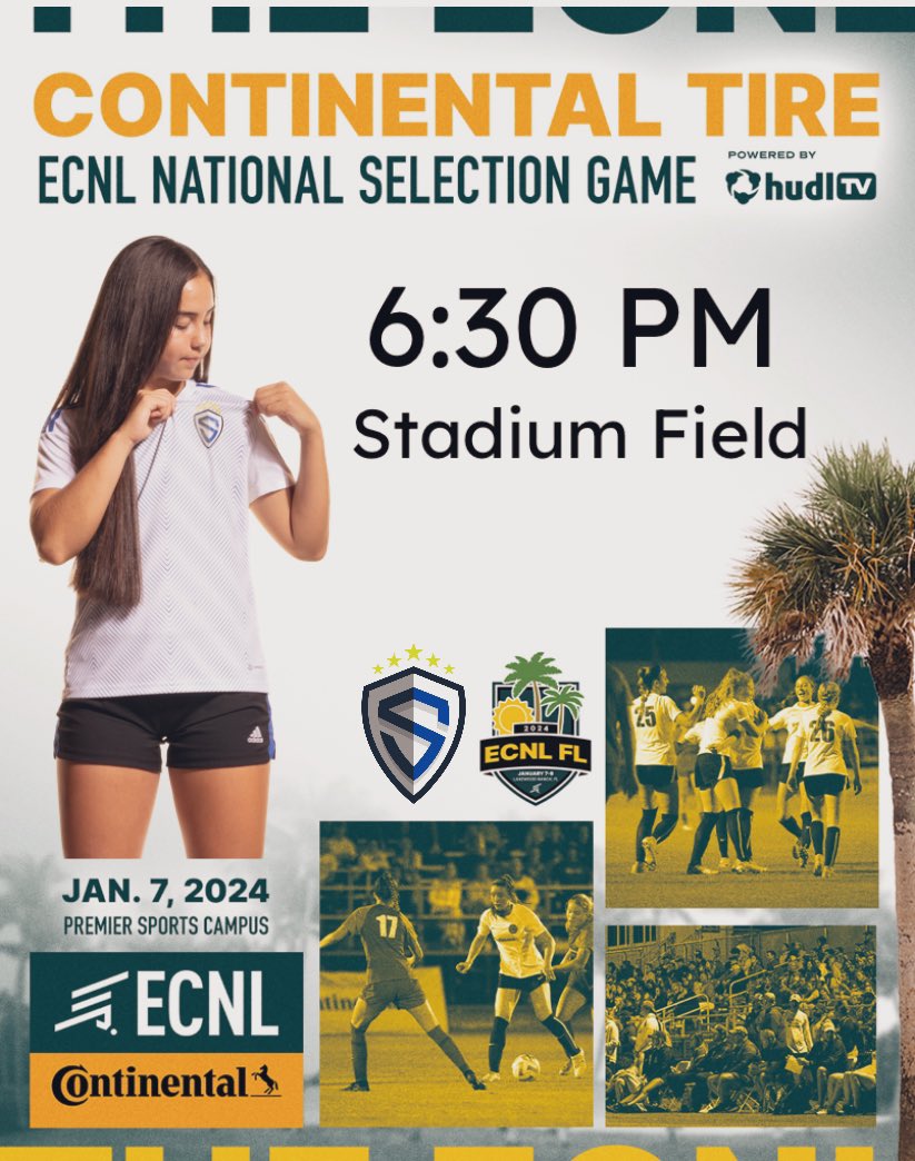 Beyond grateful and honored to represent @StingECNL06 & @StingSoccerClub in the National Selection Game!! Thank you @ECNLgirls @adamflynnAF for this amazing opportunity!