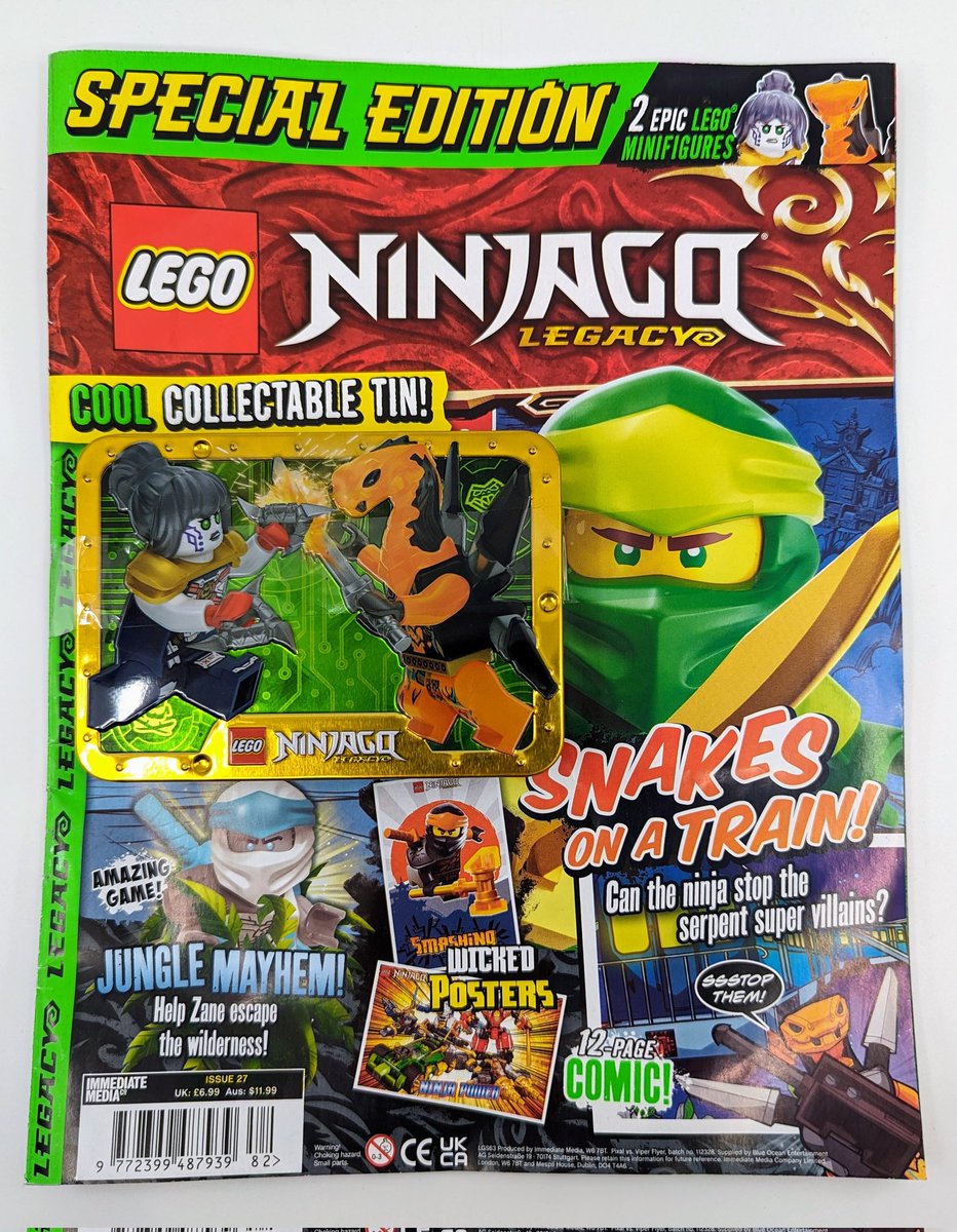 Out now in the UK LEGO Special Edition 82 - NINJAGO Legacy