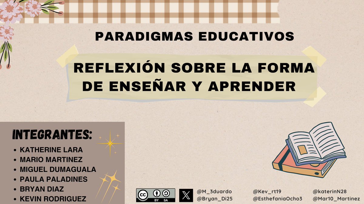 Mar10_Martinez's tweet photo. 📚 Paradigmas Educativos 📚

#PedagogiadelasCienciasExperimentales #Tic #DocenteInnovador #Digital #investigación #Paradigmas
@jorgearmi20
@experimenutmach https://t.co/63iQ5Rzk8E