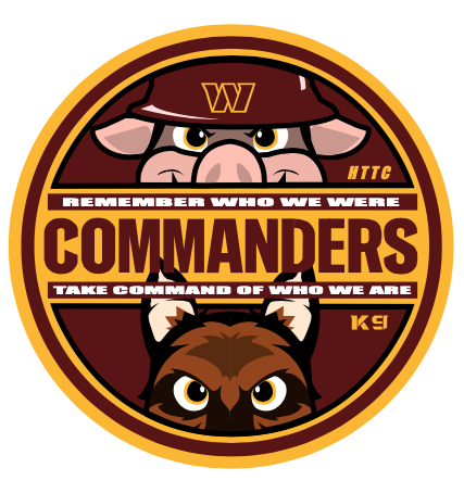 HurQlez's tweet photo. @john_keim Yeah. I would swap out as much black for gold. Gold needs to be added more to the current brand. 

Fans will always demand to go back to the past. But we are Commanders. And we need to make it our own.

"Remember who we were, Take Command of who we are"
#K9Command #ExpandtheBrand https://t.co/ycG9BEZ6FV