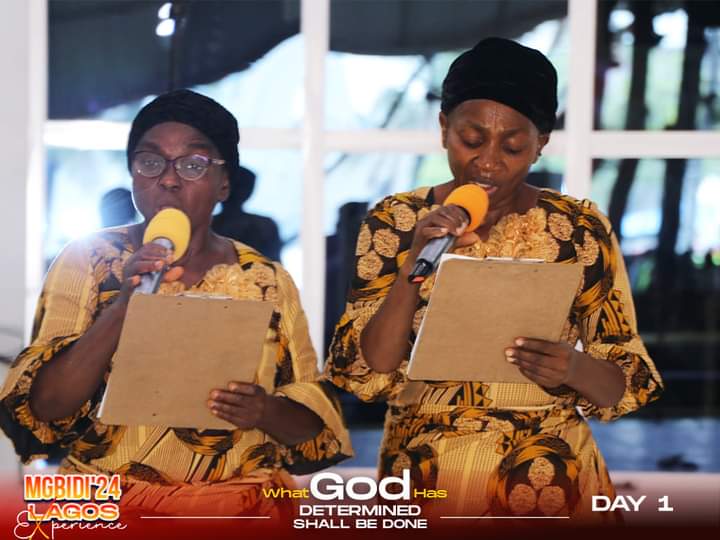 TlccrmOfficial's tweet photo. THE DUET SISTERS || WHAT GOD HAS DETERMINED SHALL BE DONE || MGBIDI LAGOS EXPERIENCE 2024 || DAY 1

Why not today? 

The Duet Sisters rendition sanctified the crusade afresh!

Watch: https://t.co/0XvKLyqY80

#MGBIDI2024
#MgbidiLagosExperience2024
#tlccrmofficial
#PstLazarusMuoka https://t.co/DfvOsbwX5a