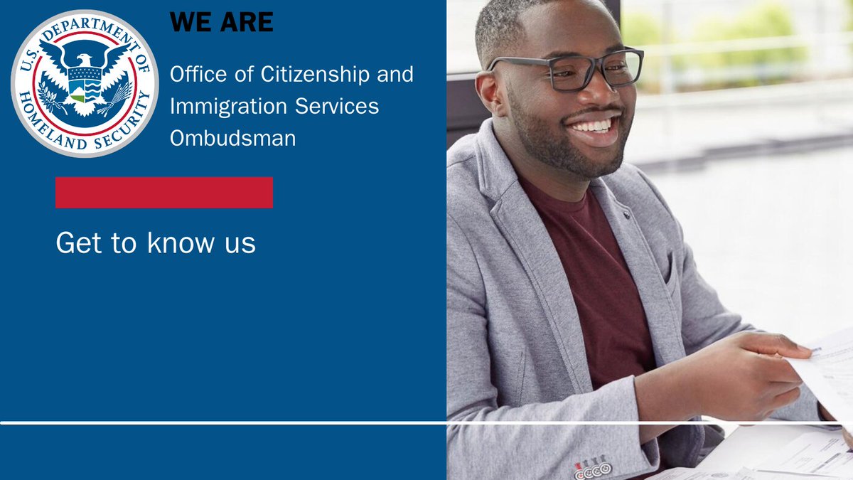 cisombudsman's tweet photo. Know the difference: The CIS Ombudsman works independently from USCIS and is not a part of USCIS. We’re here to assist and ensure your voice is heard when encountering problems with the immigration benefits system. #Independentsupport #YourVoiceMatters https://t.co/VtgsoVLhd3