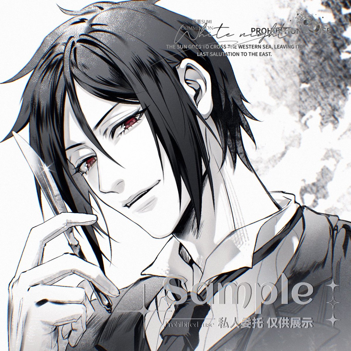 zhenmo192's tweet image. セバスチャン！
#黒執事 #blackbutler