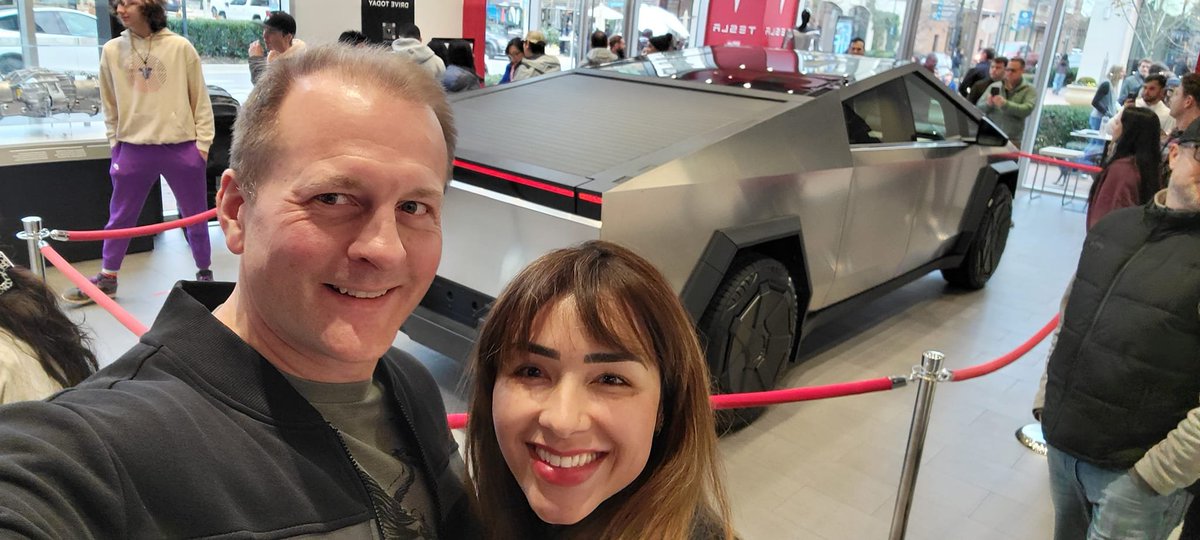 John_Corwin's tweet photo. @elonmusk Any chance those of us who have owned multiple Teslas can get earlier access to Cybertruck? We can't wait to get one. https://t.co/XX1C2STyXA