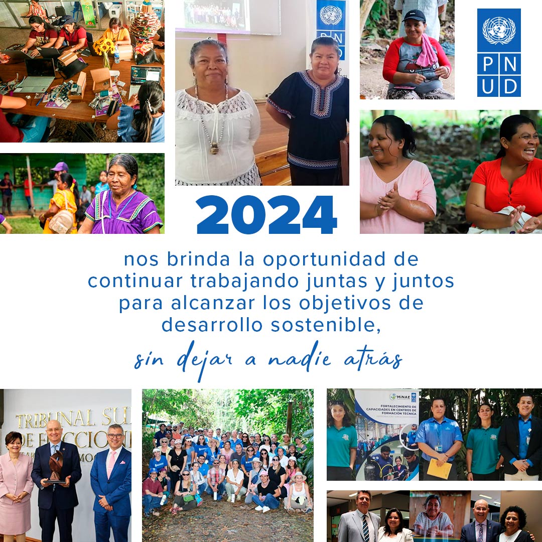 ¡En 2024 <a href="/PNUD_CR/">PNUD CR</a> nuevas oportunidades de trabajo conjunto para avanzar en una agenda común por y para 🇨🇷 sin dejar a nadie atrás!

#Generaciónigualdad #ODS #ObjetivosMundiales #FutureIsPossible #ActúaAhora
