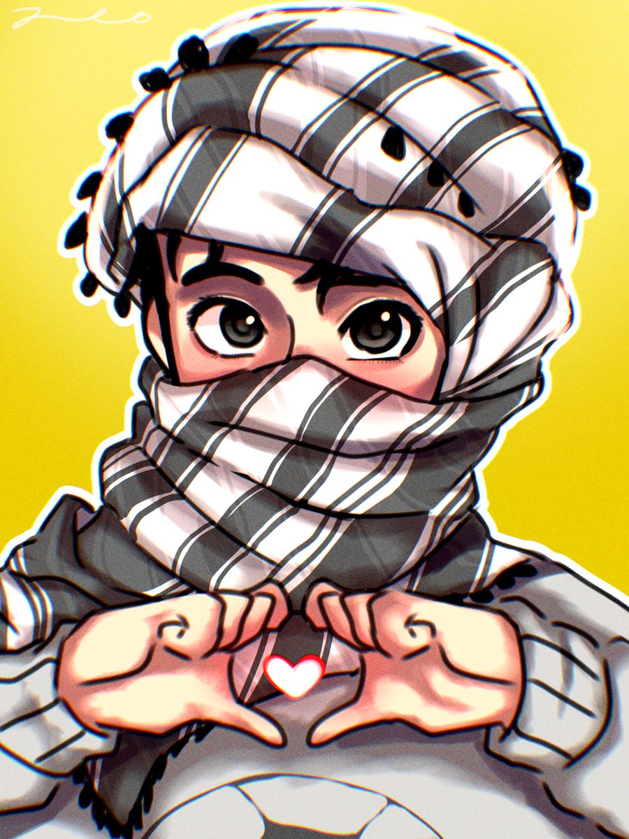 「Salam from me too #FreePalestine #one_dd」|neoharaのイラスト