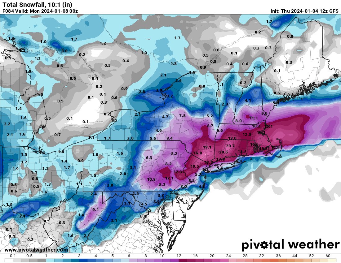 thatComoGuy's tweet photo. @NsfwWx 12Z GFS Bomb out of nowhere! https://t.co/iK8Eqj5WKL