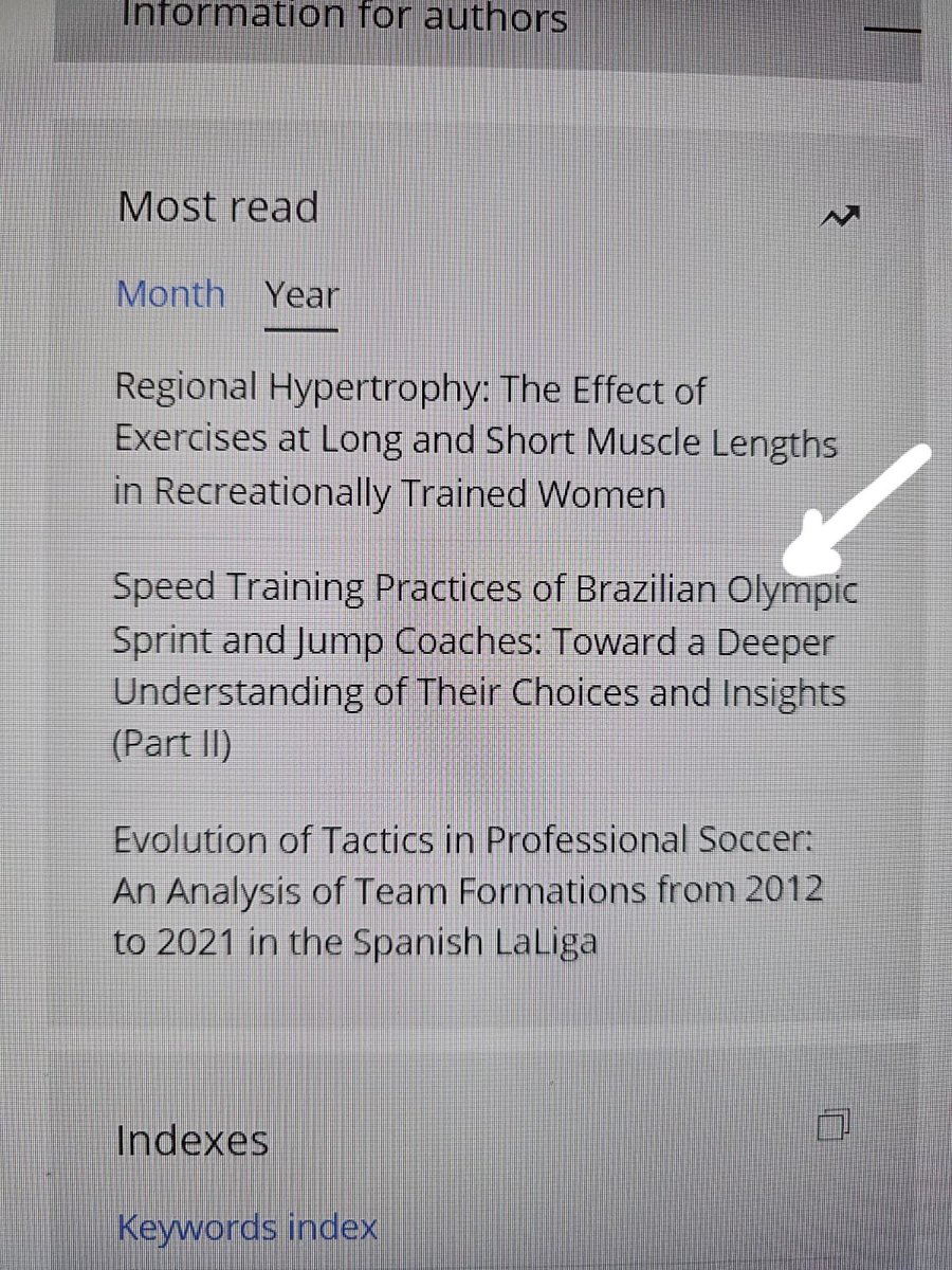 SantiZabaloy's tweet photo. Speed Training Practices... Our work led by @IrineuLoturco is the second-most read paper of the year in @jhkawf / A top paper w/real world considerations and practical applications. A must read for all 'speed' coaches. Link ⬇️⬇️
https://t.co/tKncTqdFd4 https://t.co/Q8ilL2lUsP