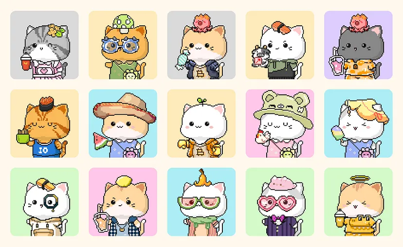 Enoch_MVPs's tweet image. 1.让我来为大家介绍一下最近很火的小猫@BitcoinCats1Cat
即将在1月9日发布创世NFT，画风非常可爱的比特币猫由爱猫人士和社区艺术家共同打造，其愿景是成为一个综合性的娱乐生态系统并且运用于多个领域🧵🔽