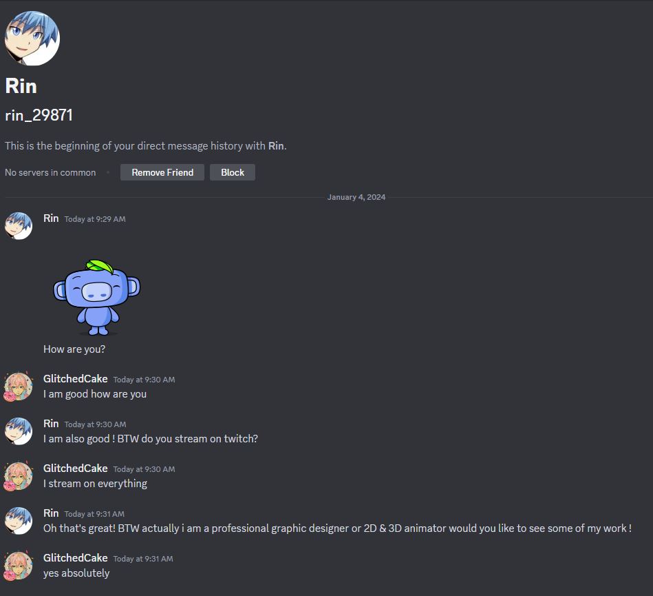 GlitchedCake's tweet image. Why won't they respond when I offer $3 😭