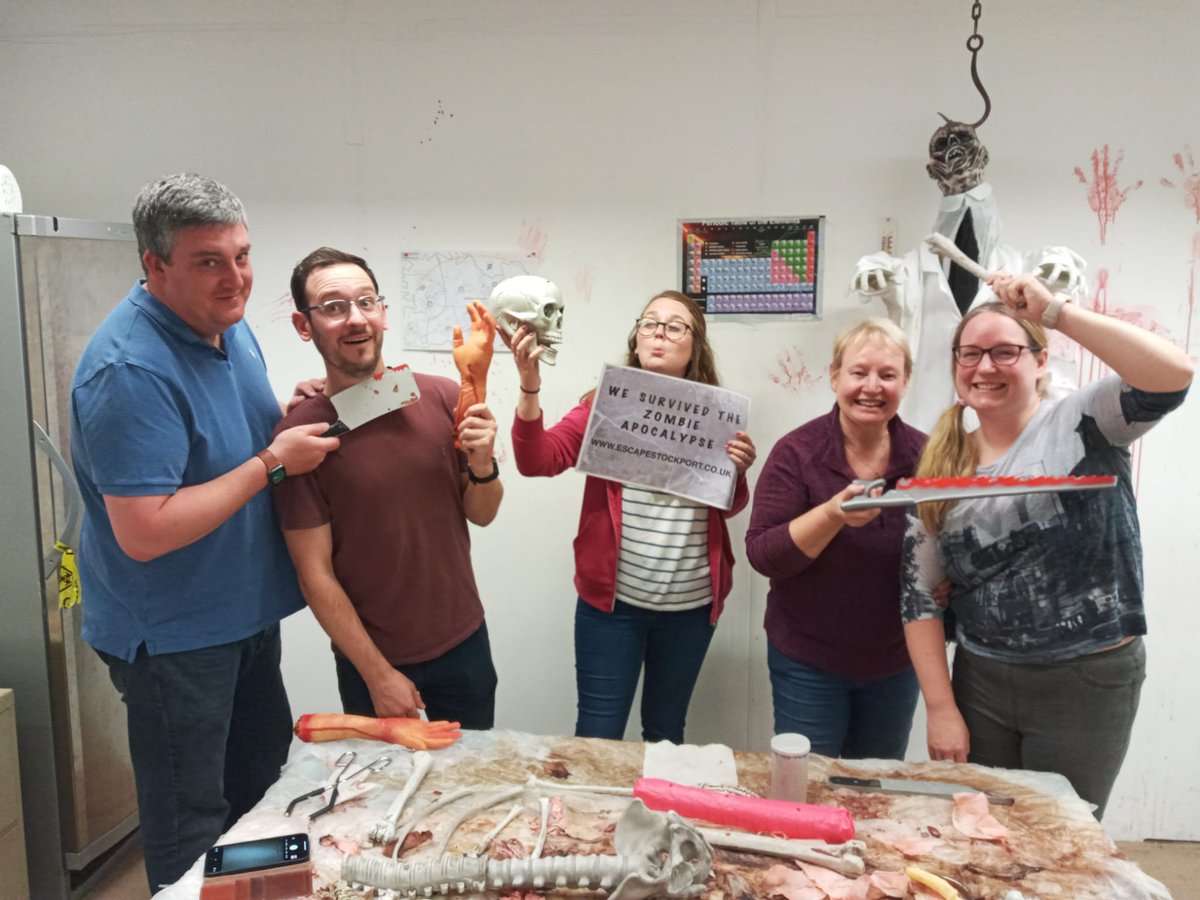 EscapeStockport's tweet photo. Congratulations to these groups https://t.co/56WJ8oi52p