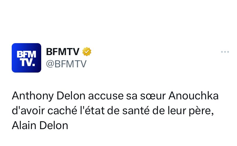 realmarcel1's tweet photo. Ils ne pourraient pas régler leurs problèmes de famille en famille, les Delon ? https://t.co/lgxEmPHOb4