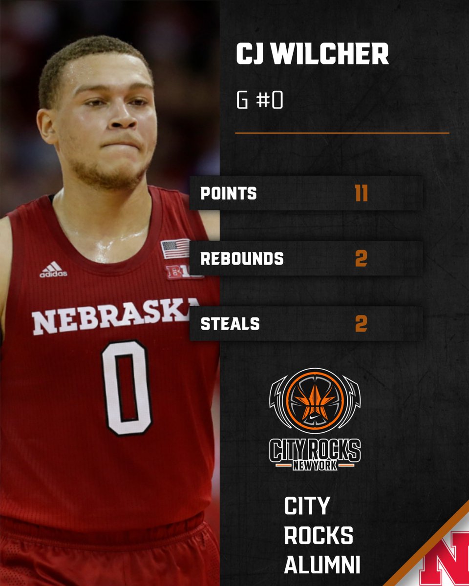 TheCityRocks's tweet photo. Nebraska Senior guard CJ Wilcher finished with 11 points, 2 rebounds, and 2 steals in the win last night against Indiana

#CRFam 🟠 https://t.co/m5wnXQfKl4