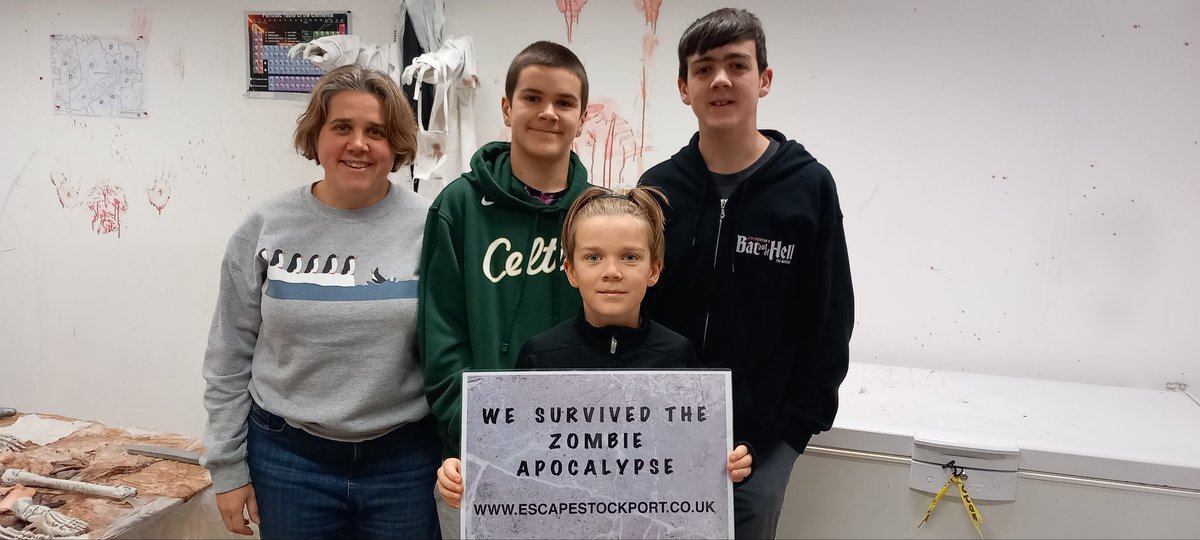 EscapeStockport's tweet photo. Congratulations to these groups https://t.co/25GKqUKri9